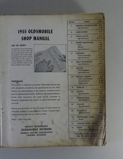 Faxon Auto Literature 1955 Oldsmobile Shop Manual – 88, Super 88, 98 – Reproduction Service Book 4 thumbnail image