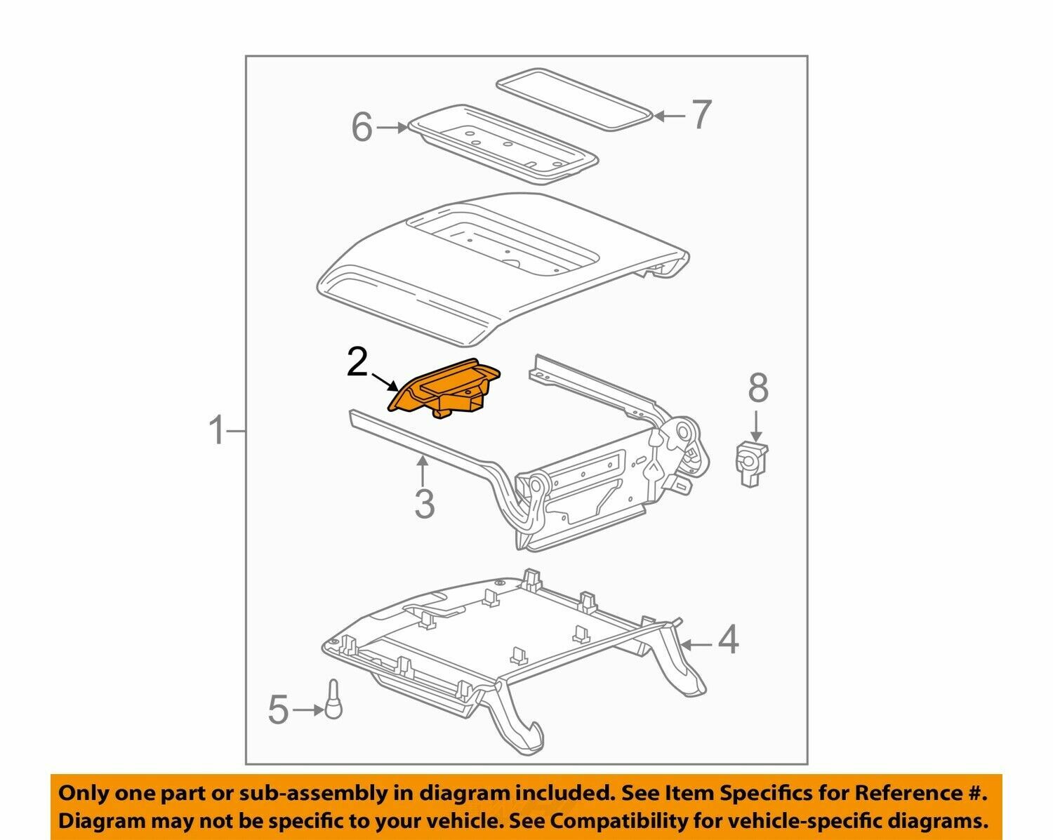 Poignée De Console Centrale Pour Chevrolet Suburban/Tahoe/Silverado 2015-2020 - Remplacement Direct