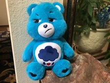 Care Bears GRUMPY BEAR Plush Stuffed Animal Toy 10” Basic Fun 2020 Blue