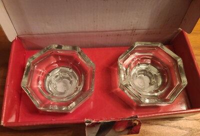 Vuntage NIB Buckingham Genuine Crystal Candleholders