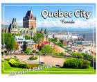 QUEBEC CITY CANADA PHOTO FRIDGE MAGNET 4 X 3 inches TRAVEL