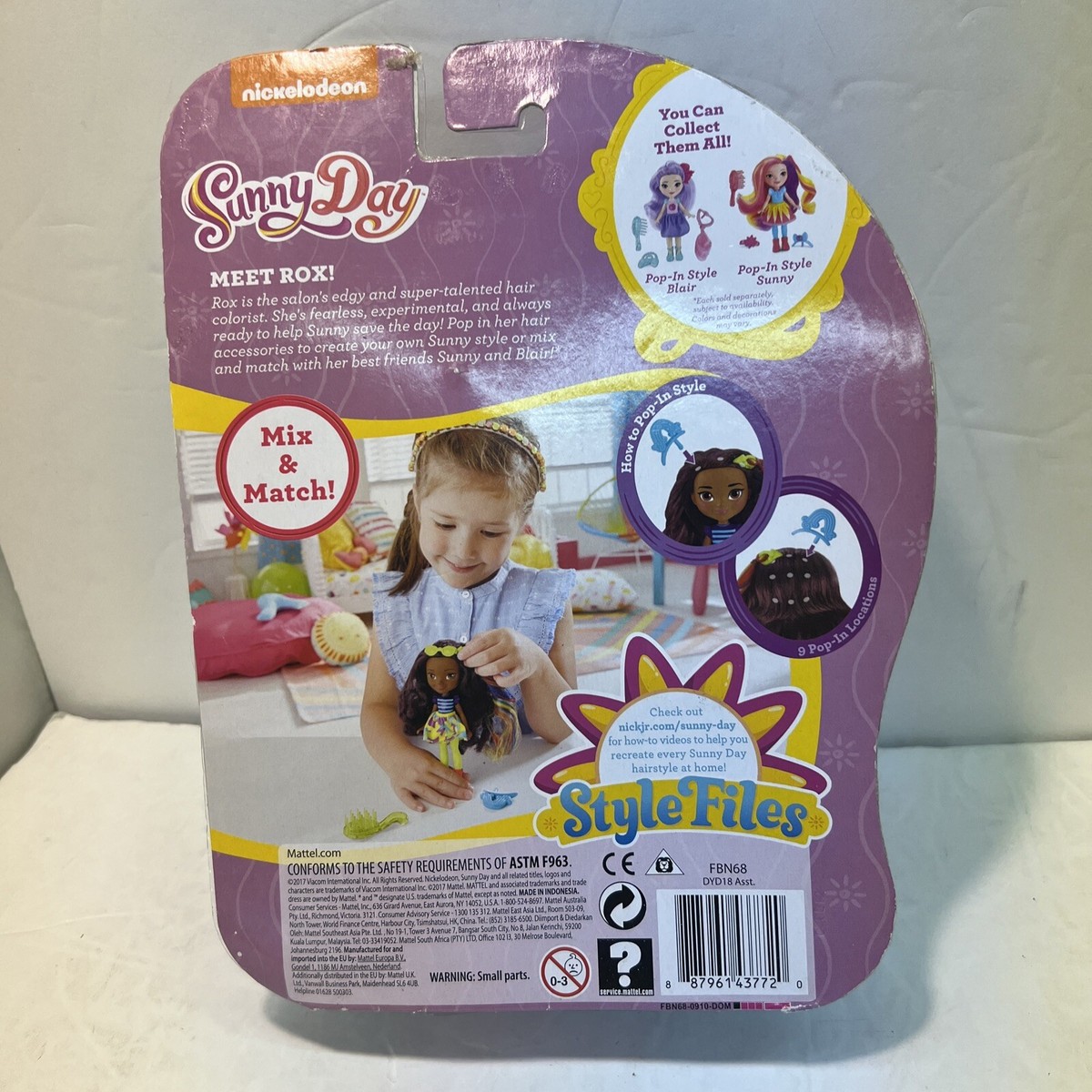 Nickelodeon Sunny Day Pop In Style Rox 6