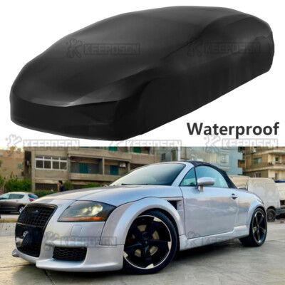 100% Waterproof Dustproof Satin Stretch Car Cover Protect For Audi A5 ...