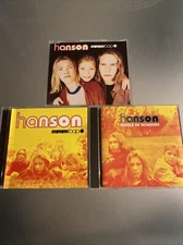 Hanson CD  LOT - MMMBop Import  & USA Singles & Middle Of Nowhere 💿