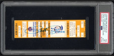 Pete Rose Signed 197& Baseball Ticket 38 Game Hit Streak Record Certified PSA 7
