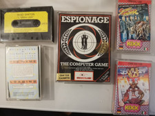 Lotto  5 cassette giochi commodore 64