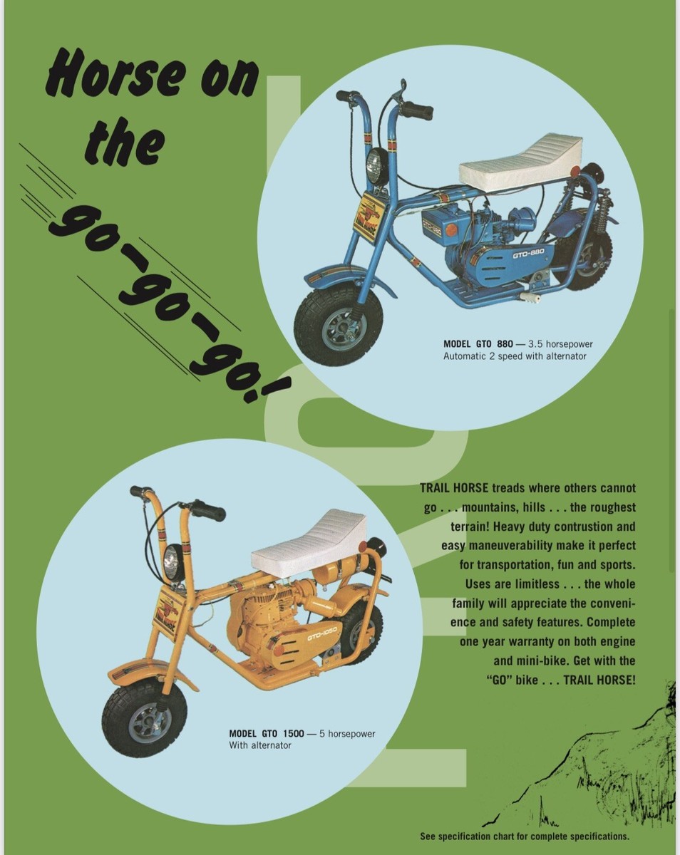 Mini Bike Sales Brochure High Quality Color New Other