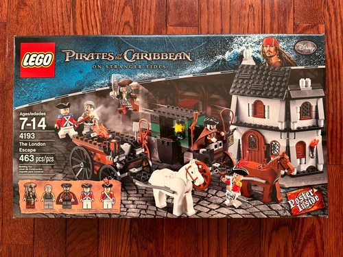NEW LEGO Pirates of The Caribbean the London Escape 4193 , SEALED!