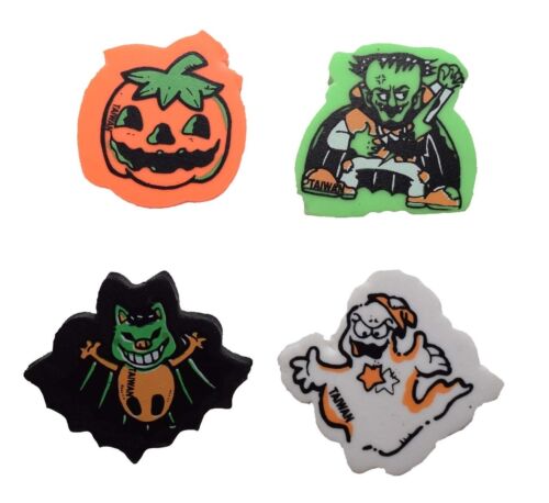 72 1" Halloween Erasers eBay