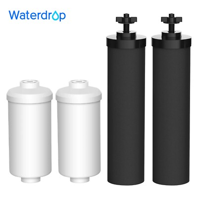 #ad Waterdrop NSF ANSI 42amp;372 Standard Gravity Water Filter Replacement for Berkey® $93.99