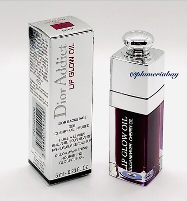 AUTHENTIC!! DIOR ADDICT Lip Glow Oil 006 BERRY Full Size 6mL 0.2oz NEW IN BOX