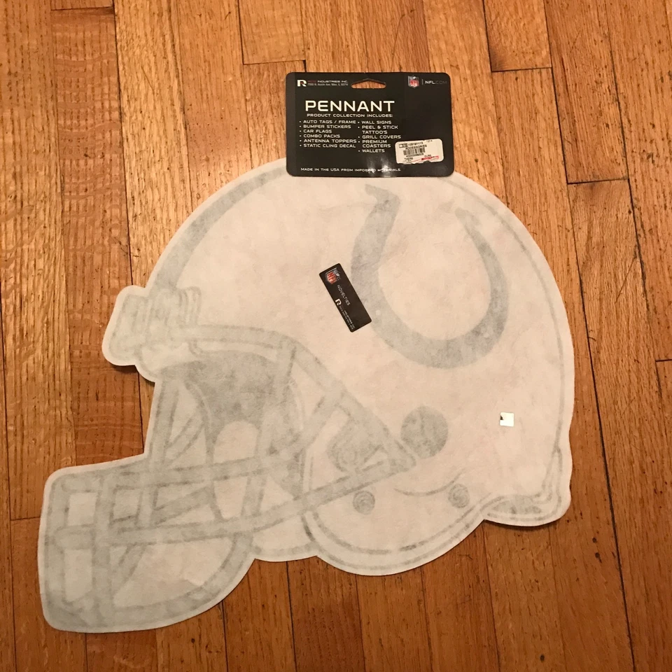 Banderín troquelado Indianapolis Colts Foto 2 de 4