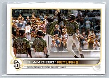 2022 Topps #125 Slam Diego Returns San Diego Padres