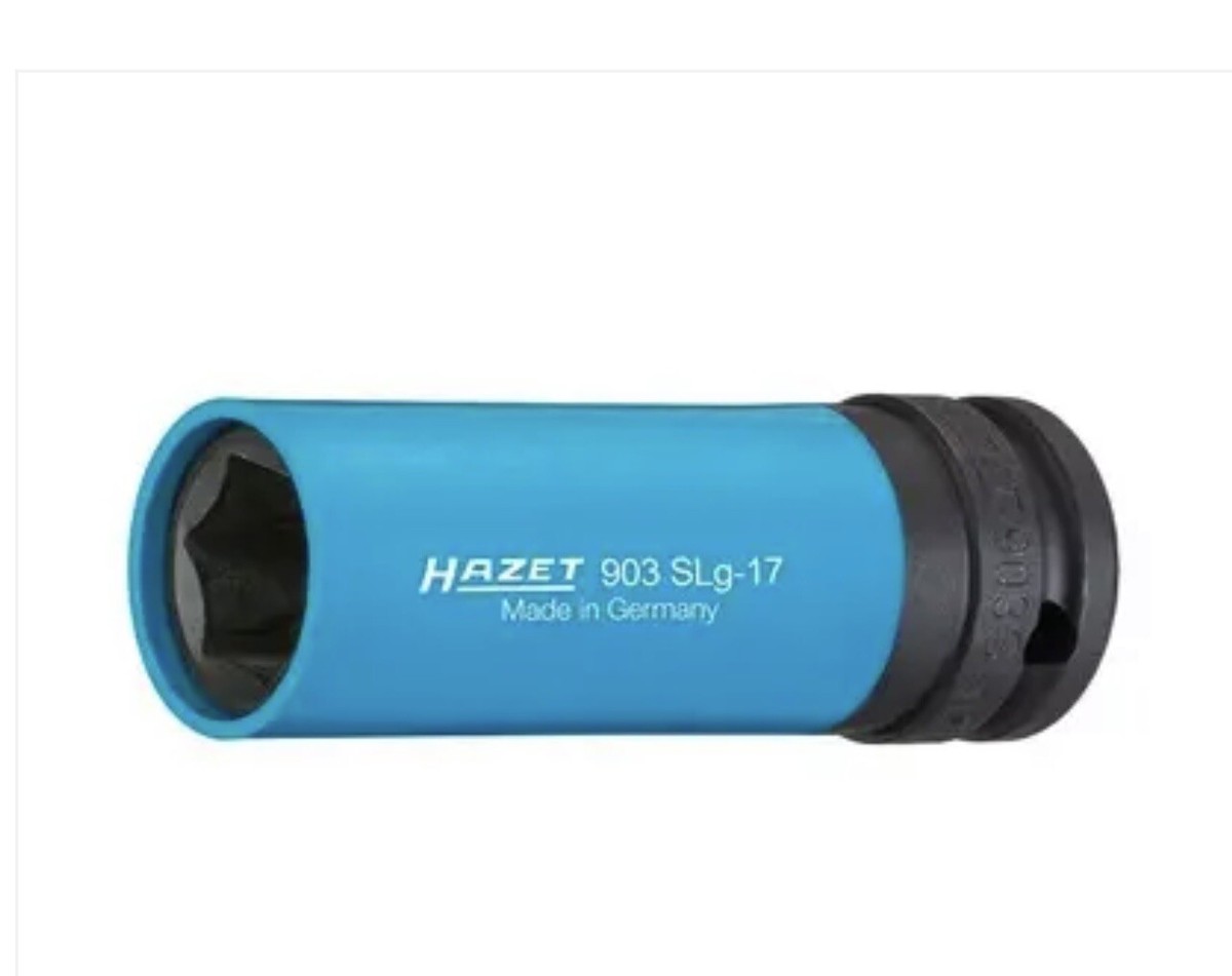 For VW Audi BMW Mercedes Hazet 17MM Wheel Bolt Socket With Rim