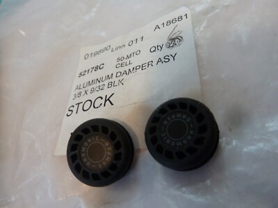 (2)  Harmonic Bow Damper 3/4  Dia, 1/4  Thick