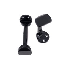 4/4 Violin Seperate Chinrest Screw Clamp Black Color Nickel Silver