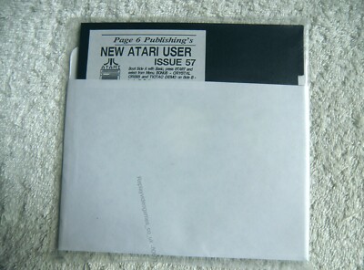 80601 Ausgabe 57 neue Atari User / Seite 6 Magazin Diskette - Atari XL/XE () 
