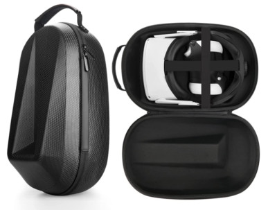 Esimen Travel Case for Oculus Quest 2 Head Elite Strap All-in-One Storage Bag - 