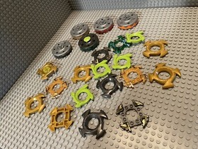 LEGO Ninjago Spinner parts lot / mixed colors / battle attack / use with figures