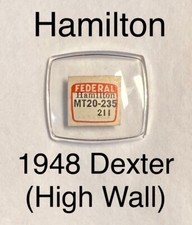 NOS Vintage 1948 Hamilton Dexter High Wall Glass Watch Crystal