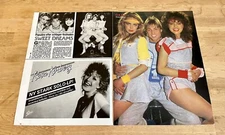 Sweet Dreams 1983 Story Clip Poster Swedish Music magazine Okej 1980s