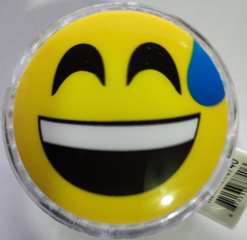Everbright Popular Emojis YOYO BALL WITH FLASHING LIGHT Toys Emoji LED Clear
