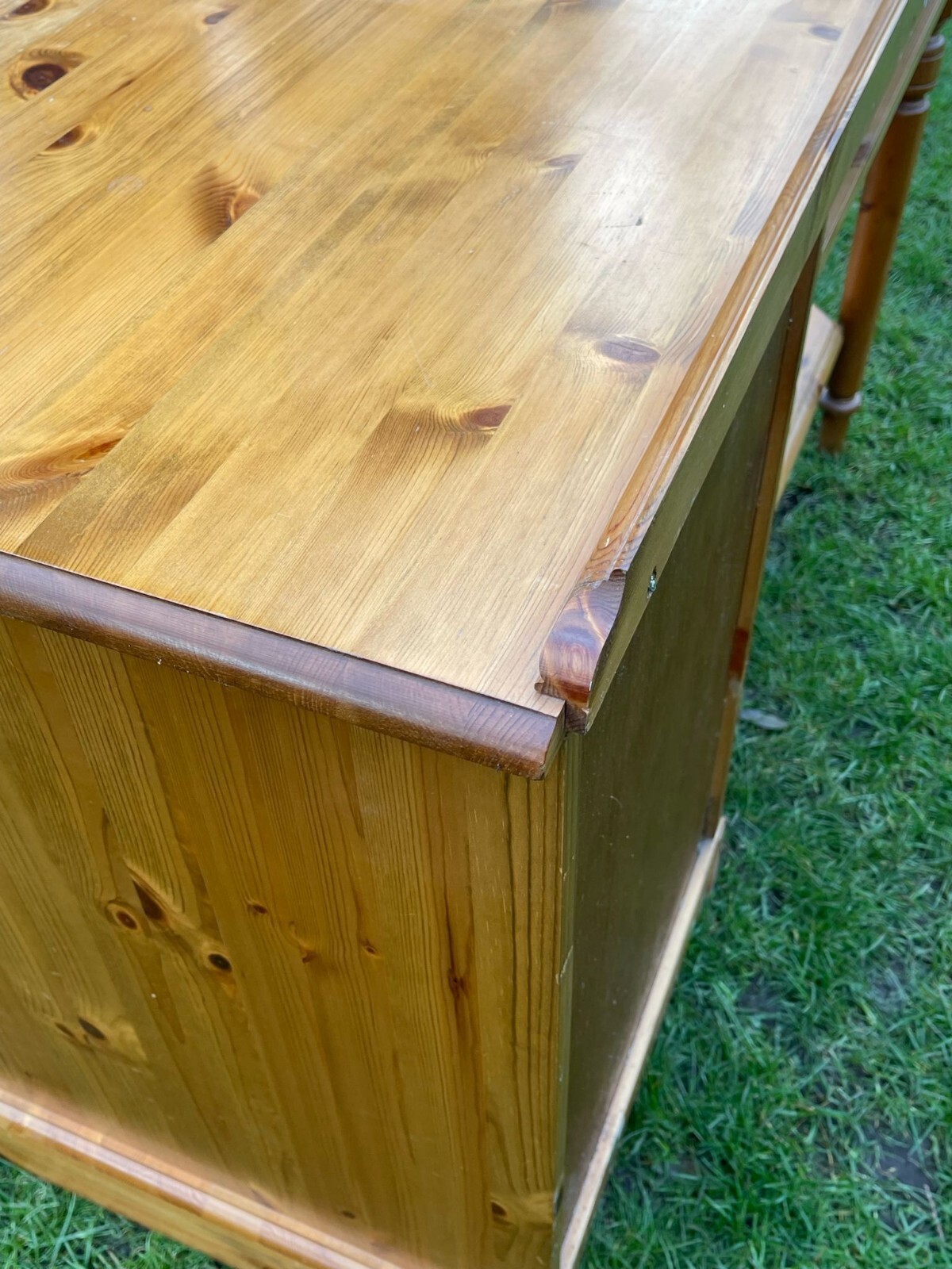 Ducal Pine Victoria Desk Home Office Study eBay