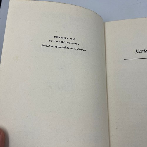 Rendezvous In Black by Cornell Woolrich Hardcover 1948 No Dustcover Fair - Picture 8 of 13