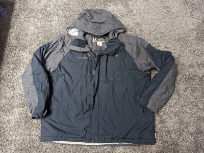 Columbia XCO Men's Storm Dry Blue Grey Waterproof Jacket Coat