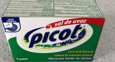 SAL DE UVAS PICOT EFFERVESCENT POWDER ANTACID 6CT / ANTIACIDO EFERVESCENTE