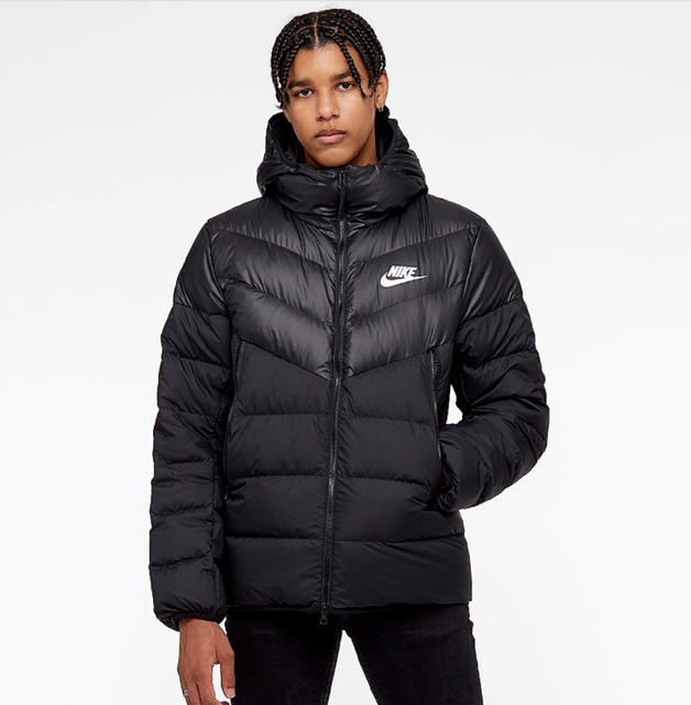 nike down fill bubble jacket mens
