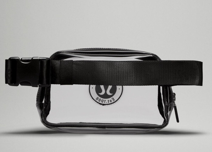 lululemon go wild bag New With Tag Lululemon Go Lightly Belt Bag Glo Wild Black Reflective