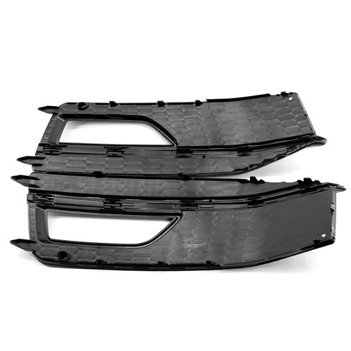 Front Bumper Fog Light Lamp Cover Grille Grill For Audi A4 B8.5 S-line 2012-2016 - Picture 4 of 8