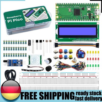 Für Raspberry Pi Pico RP2040 Python Programmierung Anfänger Kit PIR Sensor 9G Se