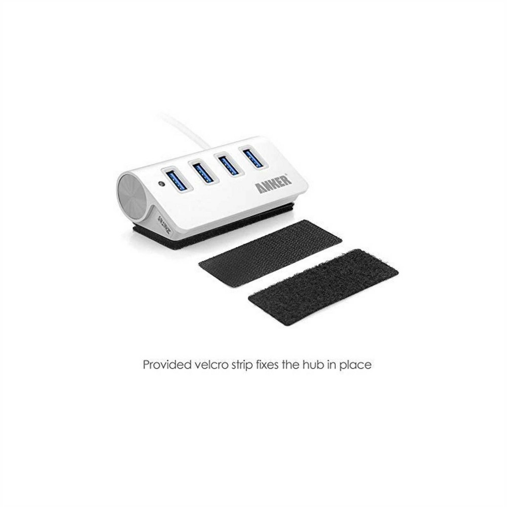 Anker 4-Port USB 3.0 Aluminum Hub for PC & Mac Portable Non-Powered 68ANHUB New