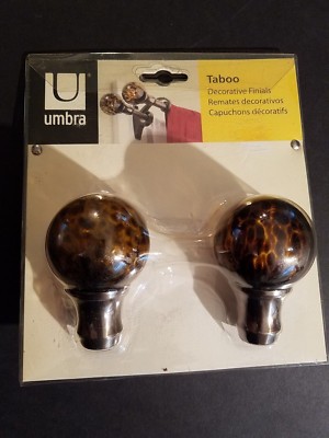 NEW SEALED Umbra ''TABOO'' Finial
