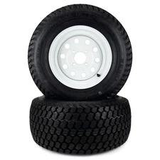 (2) Super Turf Tire Assemblies 24x9.50-12 Exmark Lazer Z HP 44" - 56" 103-2769