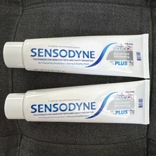 Sensodyne Tri Action Toothpaste Sensitive Teeth Whitening Cavity Protection plus