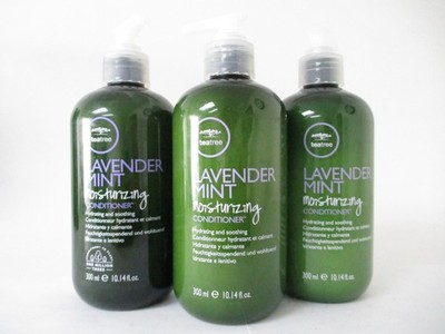 Paul Mitchell Lavender Mint Moisturizing Conditioner Tea Tree 10.14 oz x 3