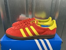 Adidas Originals. Athen. UK 9. Red & Yellow. 2022. BNIBWT Size? Exclusive 