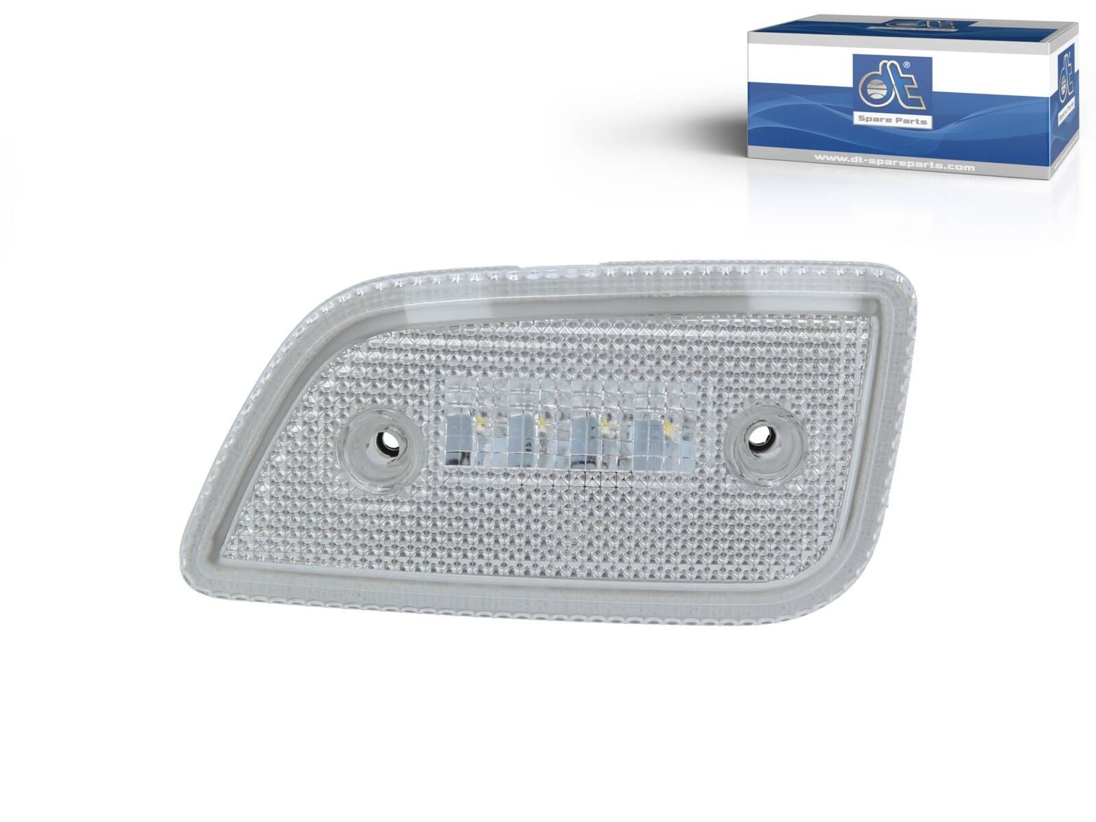 Feu de gabarit DT Spare Parts 4.68891 étanche et blanc pour camion