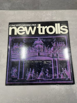 NEW TROLLS CONCERTO GROSSO PER I NEW TROLLS 1971 GATEFOLD LP VINILE LPX 8
