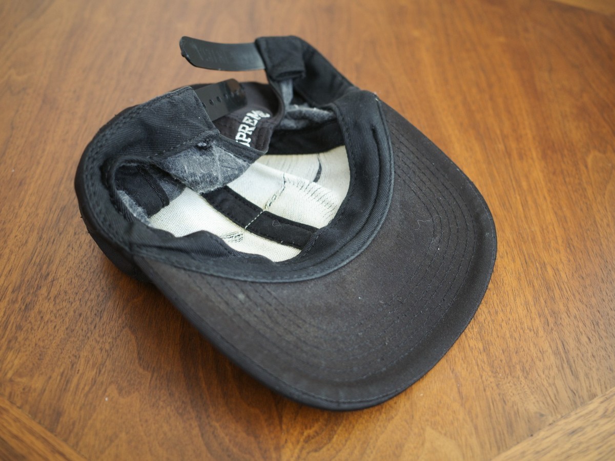 Supreme Sinclair Dino Quilted Foam FW12 Black 6 Panel Hat