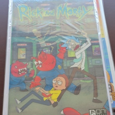 Rick and Morty Limited Edition Poster w/ Rick Sanchez & Morty Smith #1296/2000