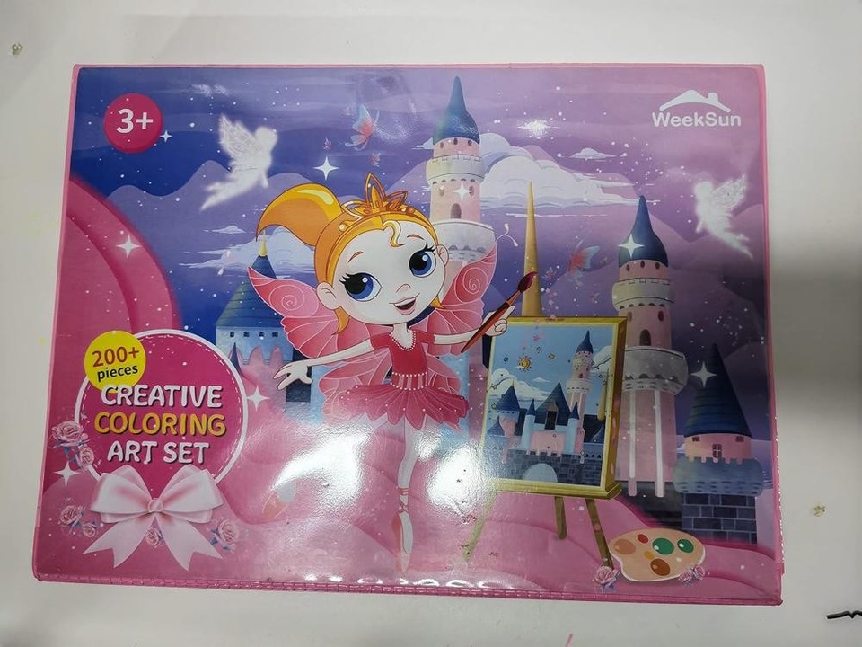 240 Pcs Art Set, Art Kit Drawing Kit for Kids Girls Boys,Double Sided ...