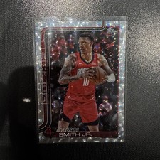 Topps Jabari Smith Jr. Crackleboard Foil #177 Houston Rockets 2025-26 Basketball