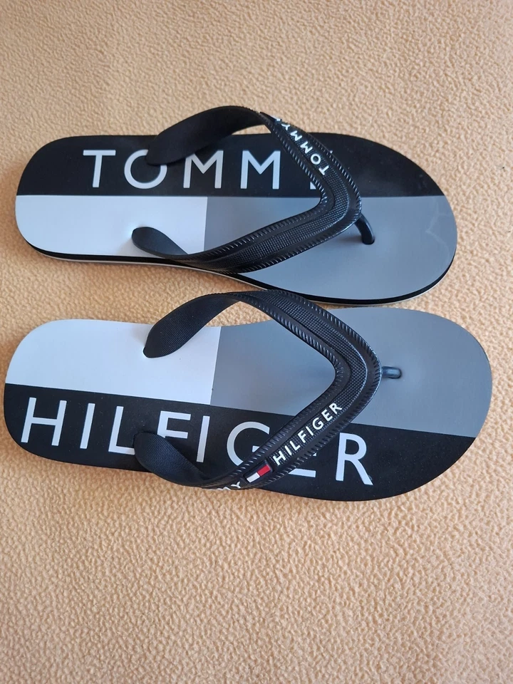 Sandales Tongs Flip Flop Plage Été Vacances Tommy Hilfiger Pointure 39/40 - Photo 2/4