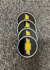 73-87 Chevy Truck Squarebody 5 Lug Rally Wheel Cap Emblems Oem