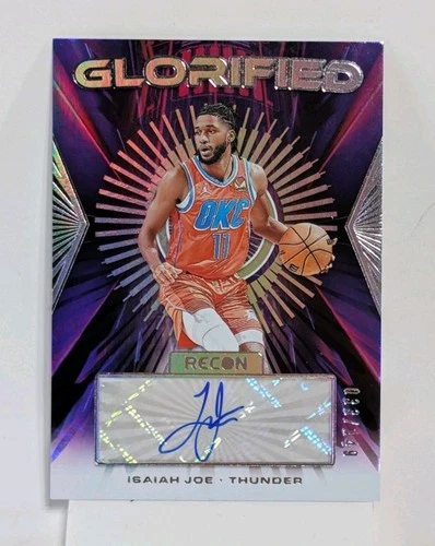 2023-24 Panini Recon Glorified Signatures Isaiah Joe GS-JOE 033/149 Auto Thunder