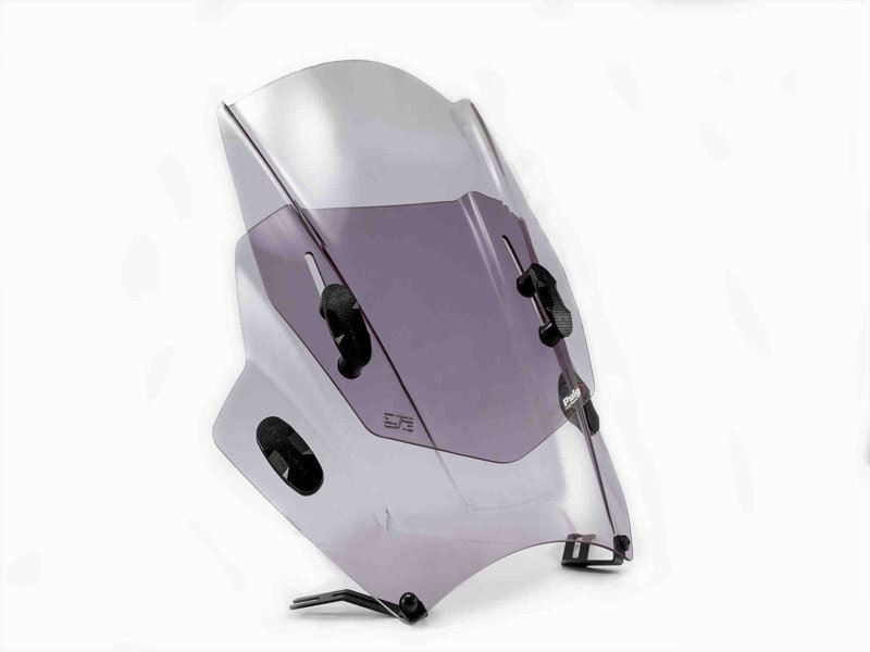 Puig Light Smoke Adjustable Twin Screen Zontes ZT350 GK ABS 2022-2025